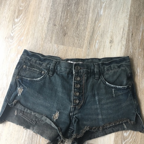 Free People Runaway cutoff shorts - Picture 4 of 7